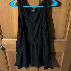 Black Torrid Tank Top. Fit and Flare.